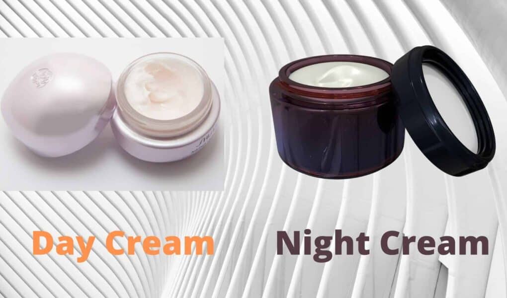 Difference between day cream and night cream
