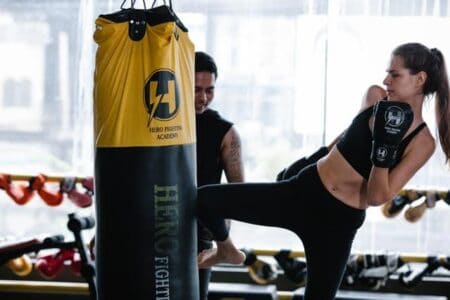 Did you know Kick-boxing can burn fat quickly?