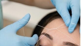 Waxing or threading
