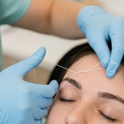 Waxing or threading